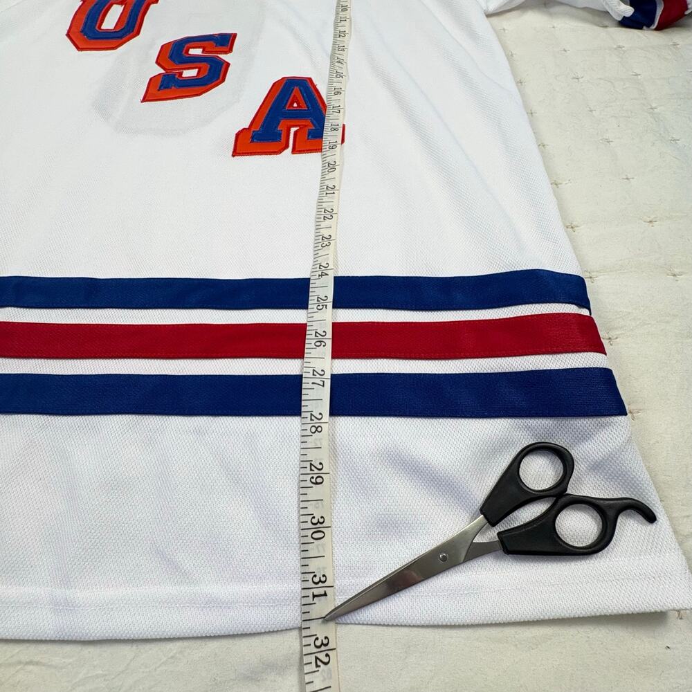 Nike Team USA IIHF Zack Werenski #8 Hockey Jersey Men's L White NWOT - Picture 10 of 12